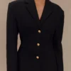 Bellamy Cinched Blazer – Black