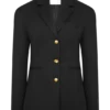 Bellamy Cinched Blazer – Black