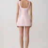 Beth Satin Mini Dress – Pale Pink Beth Satin Mini Dress – Pale Pink