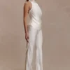 Bianca Satin Halter Top – Ivory Bianca Satin Halter Top – Ivory