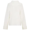 Bianka V Neck Knit Jumper – Off White