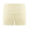Birdie Fold Over Shorts – Ivory Birdie Fold Over Shorts – Ivory