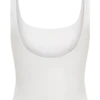 Blanca Stretch Crepe Cami Top – White