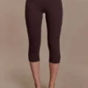 Blanca Stretch Crepe Capri Pants – Chocolate Blanca Stretch Crepe Capri Pants – Chocolate