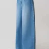 Bobby Oversized Jean With Front Pleat – Summer Blue Bobby Oversized Jean With Front Pleat – Summer Blue