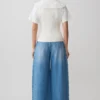 Bobby Oversized Jean With Front Pleat – Summer Blue Bobby Oversized Jean With Front Pleat – Summer Blue