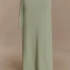 Bowie Low Rise Knit Maxi Skirt – Pastel Green Bowie Low Rise Knit Maxi Skirt – Pastel Green