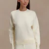 Braxton Cozy Knit Jumper – Ivory