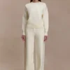 Lauren Knit Trouser – Ivory Lauren Knit Trouser – Ivory