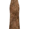 Breanna Strapless Chiffon Maxi Dress – Leopard Print Breanna Strapless Chiffon Maxi Dress – Leopard Print