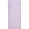 Bridget Slinky Maxi Skirt With Hardware – Dusty Lilac