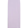 Bridget Slinky Maxi Skirt With Hardware – Dusty Lilac