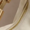 Bristol Mini Croissant Leather Bag – Ivory