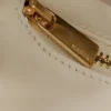 Bristol Mini Croissant Leather Bag – Ivory