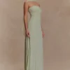 Caira Chiffon Scarf Maxi Dress – Sage