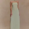 Caira Chiffon Scarf Maxi Dress – Sage