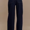 Caitlin Mid Rise Denim Jeans – Indigo Blue Caitlin Mid Rise Denim Jeans – Indigo Blue