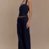 Caitlin Mid Rise Denim Jeans – Indigo Blue Caitlin Mid Rise Denim Jeans – Indigo Blue