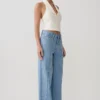 Roy Mid Rise Wide Leg Denim Jeans – Classic Blue Roy Mid Rise Wide Leg Denim Jeans – Classic Blue