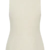 Camilla Boucle Sleeveless Vest – Ivory Camilla Boucle Sleeveless Vest – Ivory