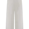Campbell Cotton Wide Leg Pants – White Campbell Cotton Wide Leg Pants – White