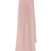 Carah Satin And Chiffon Maxi Dress – Pale Pink Carah Satin And Chiffon Maxi Dress – Pale Pink