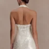 Caralee Sequin Halter Mini Dress – Ivory Caralee Sequin Halter Mini Dress – Ivory