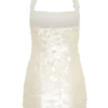 Caralee Sequin Halter Mini Dress – Ivory Caralee Sequin Halter Mini Dress – Ivory