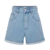 Carlene Cuffed Denim Shorts – Classic Blue Carlene Cuffed Denim Shorts – Classic Blue