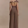 Carley Off Shoulder Knit Top – Cacao Brown Carley Off Shoulder Knit Top – Cacao Brown