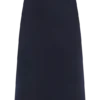 Cecilia Denim A-Line Midi Skirt – Indigo Blue Cecilia Denim A-Line Midi Skirt – Indigo Blue