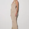 Celestino Floral Metallic Knit Maxi Dress – Gold Celestino Floral Metallic Knit Maxi Dress – Gold