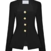 Christel Suiting Fitted Blazer – Black Christel Suiting Fitted Blazer – Black