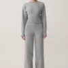 Kerrymae Straight Leg Knit Pants – Grey Marle Kerrymae Straight Leg Knit Pants – Grey Marle