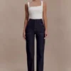 Clarrissa High Rise Jeans – Washed Indigo Blue Clarrissa High Rise Jeans – Washed Indigo Blue