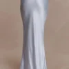 Clementine Chiffon Hand Beaded Maxi Skirt – Pale Blue