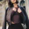 Codi Faux Leather Bomber Jacket – Merlot Codi Faux Leather Bomber Jacket – Merlot