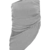 Corah Lurex Drape Knit Top – Silver Corah Lurex Drape Knit Top – Silver