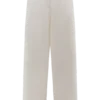 Cyrene Linen Wide Leg Pants – Oat Marle Cyrene Linen Wide Leg Pants – Oat Marle