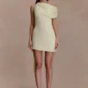 Daisie Chiffon Mini Dress – Lemon Daisie Chiffon Mini Dress – Lemon