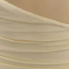 Dallas One Shoulder Mesh Mini Dress – Lemon