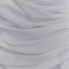 Dante Ruched Linen Midi Dress – White