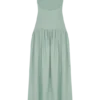 Darling Linen Maxi Dress – Sage