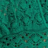Deeliah Halterneck Crochet Maxi Dress – Emerald Deeliah Halterneck Crochet Maxi Dress – Emerald