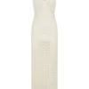 Deeliah Halterneck Crochet Maxi Dress – Ivory Deeliah Halterneck Crochet Maxi Dress – Ivory