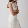 Devlin Macrame Tassel Mini Dress – Ivory Devlin Macrame Tassel Mini Dress – Ivory