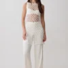 Devlin Macrame Tassel Mini Dress – Ivory Devlin Macrame Tassel Mini Dress – Ivory