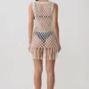 Devlin Macrame Tassel Mini Dress – Ivory Devlin Macrame Tassel Mini Dress – Ivory