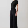 Dewi Wide Leg Modal Pants – Black Dewi Wide Leg Modal Pants – Black