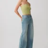 Dimitri Knit Halter Top With Hardware – Light Olive Dimitri Knit Halter Top With Hardware – Light Olive
